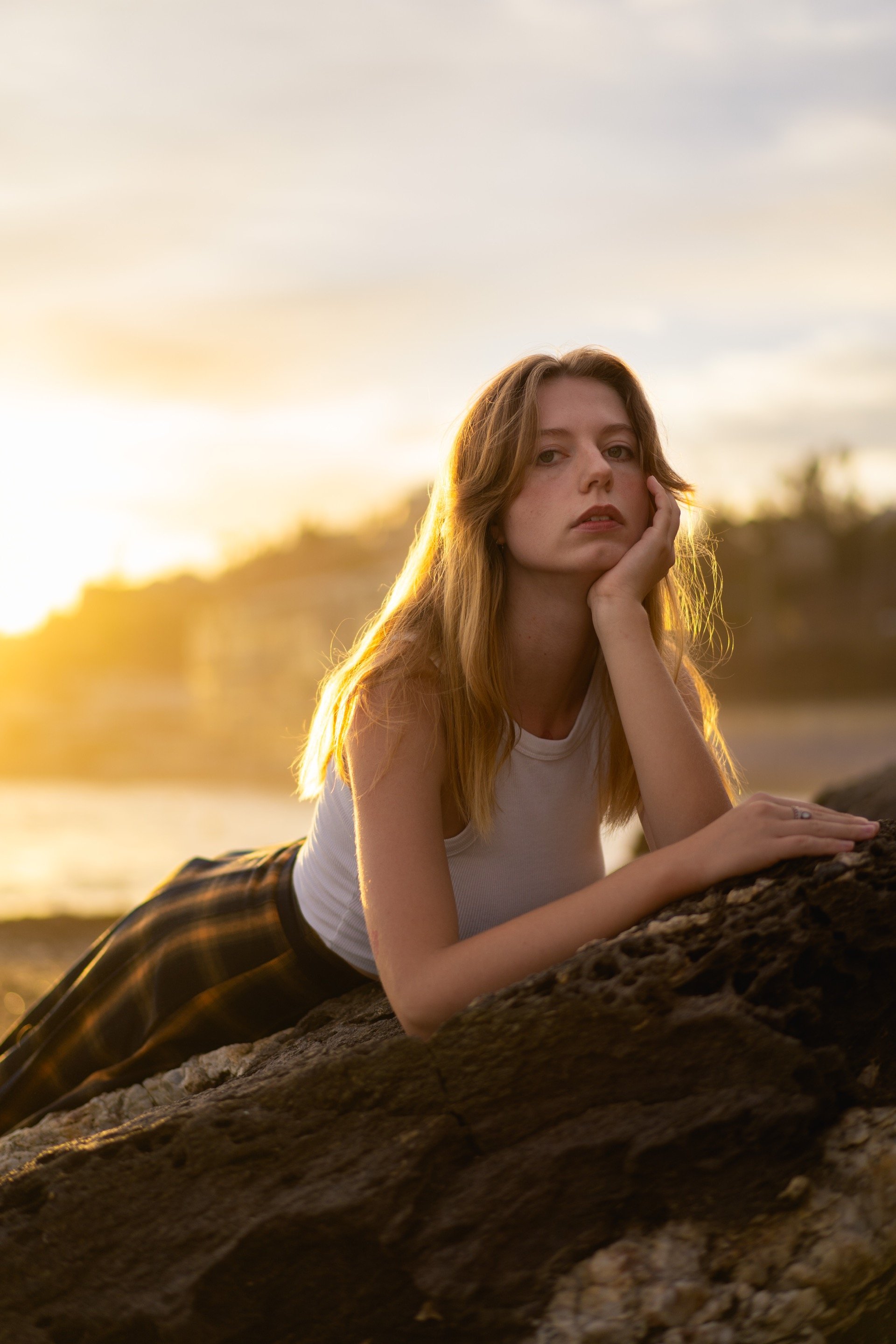 Fashion portrait in historic setting